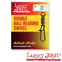 Вертлюги C Застежкой И Подш. Lucky John Double Ball Bearing And Fastlock 004 3Шт.
