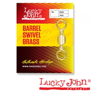 фото - Вертлюги Lucky John Barrel Brass 001 5Шт.