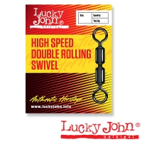 Вертлюги Lucky John High Speed Double Rolling K004/0 5Шт.