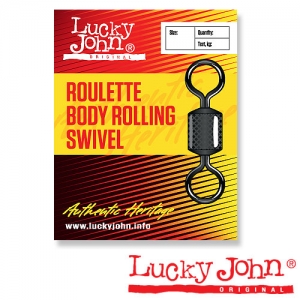 фото - Вертлюги Lucky John Roulette Body Rolling 012 10Шт.