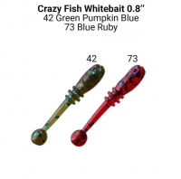 Приманка CRAZY FISH Whitebait 20mm 42/73