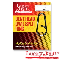 Кольца Заводные Lucky John Bent Head Oval 21.0Мм/28Кг 10Шт.