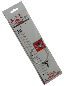 фото - Поводки Fluorocarbon LJ BigBait d 0,85мм/28кг/70cm/1шт.
