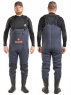 Полукомбинезон заброд. Norfin SHADOW NEOPRENE BOOTFOOT р.41-S с сапогами резина