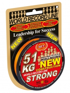фото - Леска плетёная WFT KG STRONG Orange 300/032