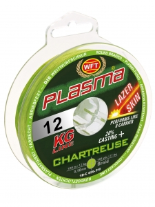 фото - Леска плетёная WFT KG PLASMA LAZER SKIN Chartreuse 150/010