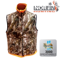 Жилет Флис. Norfin Hunting Reversable Vest Passion/orange 02 Р.m