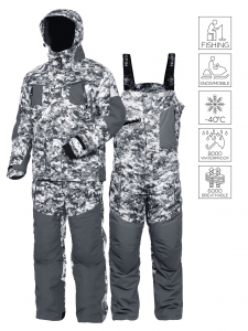 фото - Костюм зимний Norfin EXPLORER CAMO 01 р.S