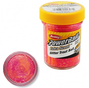 фото - Паста форелевая Berkley "Power Bait" Select Glitter Trout Bait Sherbet 50gr
