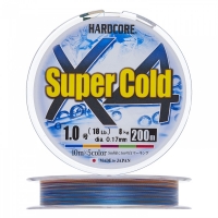 Шнур плетеный Duel Hardcore PE X8 Super Cold #0,6 200м (5Color)