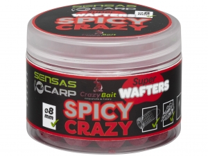 фото - Мини бойлы нейтр. Sensas CRAZY Spicy Crazy 8мм 0.08кг