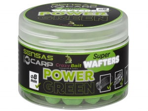 фото - Мини бойлы нейтр. Sensas CRAZY Power Green 8мм 0.08кг