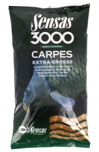 фото - Прикормка Sensas 3000 CARP Extra Grosse 1кг
