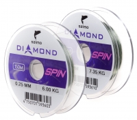 Набор лесок монофильных Salmo Diamond SPIN ЩУКА/СУДАК 2шт. (коробочная версия)