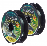 Набор лесок монофильных Salmo Diamond EXELENCE ЛИНЬ/КАРП/КРУПНАЯ РЫБА 2шт. (коробочная версия)