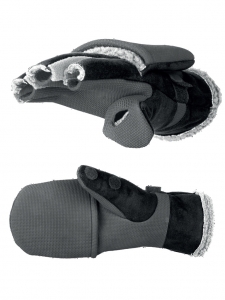 фото - Перчатки-варежки Norfin AURORA BLACK р.L
