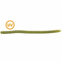 Черви Reins Swamp Worm Mini 3.8, в уп. 18 шт. #801 UV Watermelon Seed
