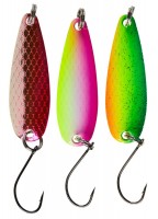 Блесны колеб. Lucky John SILVER SHINER длин.47мм/05.0г 001/005/008 3шт. набор