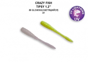фото - Приманка CRAZY FISH Tipsy 30mm 89/91