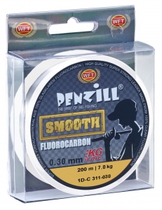 фото - Леска монофильная WFT Penzill FLUOROCARBON Smooth 200/030