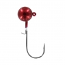Джигголовка вольфрамовая Tsuribito Tungsten Jig Heads Ball, крючок 1, вес 5.3 г, 3 шт., цвет красный