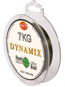 фото - Леска плетёная WFT KG ROUND DYNAMIX Green 150/008