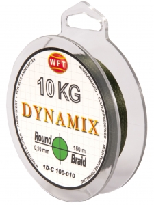фото - Леска плетёная WFT KG ROUND DYNAMIX Green 150/010
