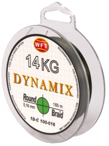 фото - Леска плетёная WFT KG ROUND DYNAMIX Green 150/016
