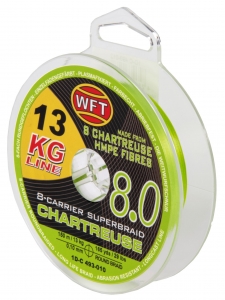 фото - Леска плетёная WFT KG x8 Chartreuse150/010