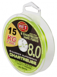 фото - Леска плетёная WFT KG x8 Chartreuse150/012
