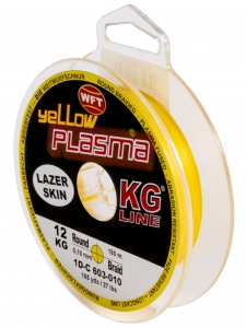 фото - Леска плетёная WFT KG PLASMA Yellow 150/010