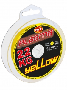 фото - Леска плетёная WFT KG PLASMA Yellow 150/022