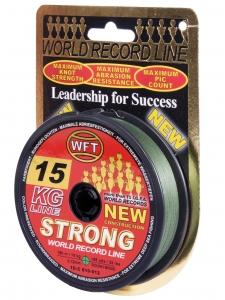 фото - Леска плетёная WFT KG STRONG Green 150/012
