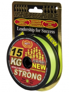 фото - Леска плетёная WFT KG STRONG Chartreuse 150/012