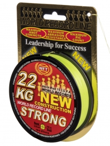 фото - Леска плетёная WFT KG STRONG Chartreuse 150/018