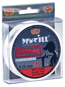 фото - Леска монофильная WFT Penzill FLUOROCARBON Strong 200/025