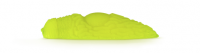 Приманка OJAS Slizi, 33мм, цвет шартрез (флюо), рыбный микс