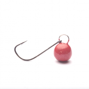 фото - Одноухая мормышка Nano Jig-Rig 0.5гр Крючок №12 Красная 3шт 