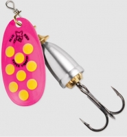 Блесна вращающаяся Blue Fox Vibrax Fluorescent BFS5-FPY №5 13г