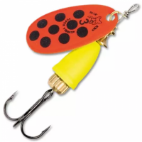 Блесна вращающаяся Blue Fox Vibrax Fluorescent BFU4-OBYU №4 10г