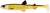Виброхвосты WESTIN HypoTeez Shadtail 9cm 5g Official Roach 1шт 
