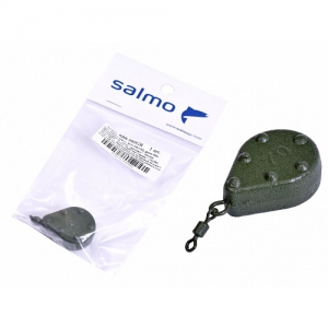 фото - Груз Salmo с вертл. BUN SWIVEL green 080г