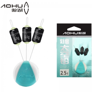 фото - Грузило Херабуна на стопоре AOHU 3гр 3шт