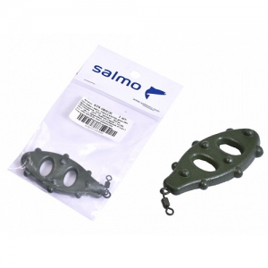 фото - Груз Salmo с вертл. TURTLE SWIVEL green 130г