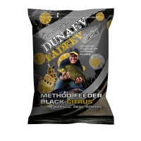 Прикормка DUNAEV-FADEEV Method Feeder Цитрус Чёрная 1кг