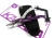 Плоскогубцы Kahara Aluminum pliers 6.5 KJ pink/silver