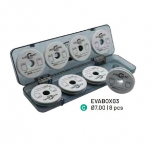 фото - Поводочница COLMIC Круглая EVA SPOOL 7см 8шт