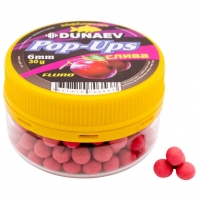 Бойлы DUNAEV POP-UP 8мм Слива 30г