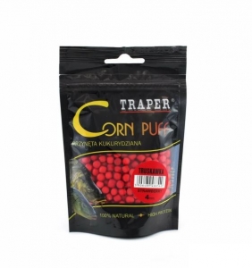 фото - Кукуруза воздушная TRAPER CORN PUFF 8mm Клубника