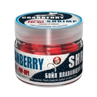 Бойлы плавающие Sonik Baits Cranberry-Shrimp Fluo Pop-Ups 14Мм 90Мл